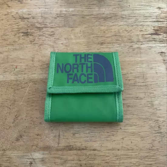 The North Face Green Base Camp Tri-Fold Wallet