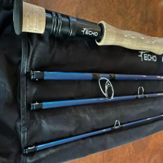 New with tags: Echo E3S Ti 990-4 9ft 9wt fly rod