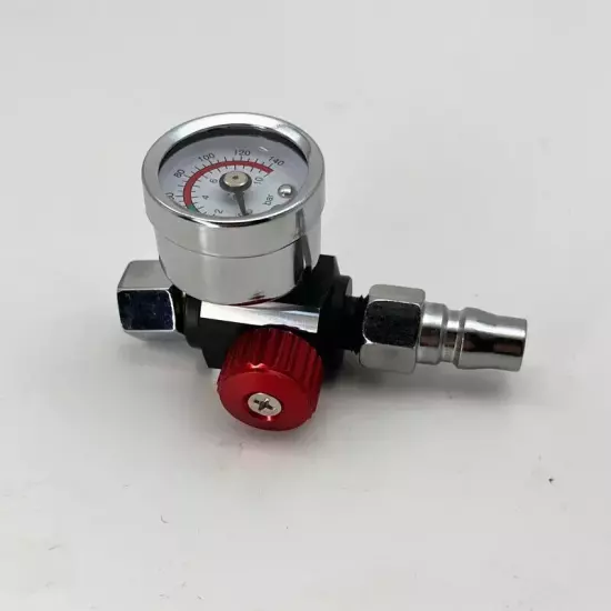 Regulator Air Pressure Gauge for Devilbiss HVLP Spray Gun 0-140 PSI new