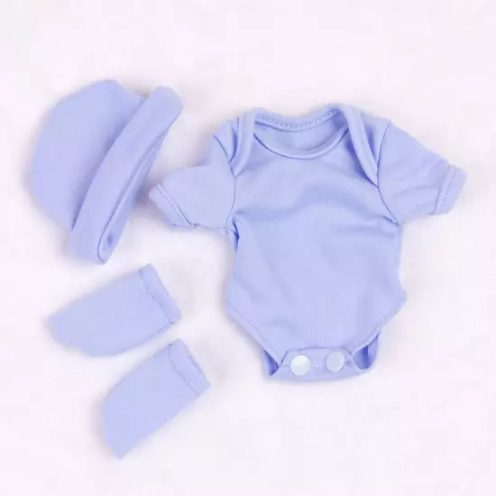 Reborn Doll Clothes Outfit for DIY 10-11inch Newborn Preemie Baby Girl Boy Gift