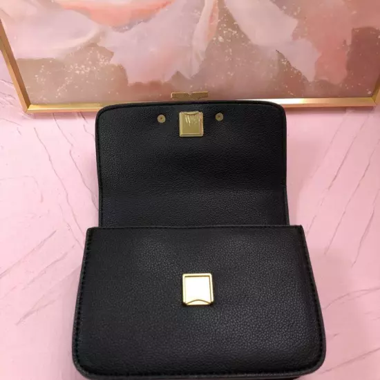 Tory Burch Eleanor Small Convertible Shoulder bag Women's Bags Black Gold