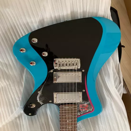 GrassRoots G-STREAM-Miku Hatsune Miku model electric guitar with gig bag JAPAN