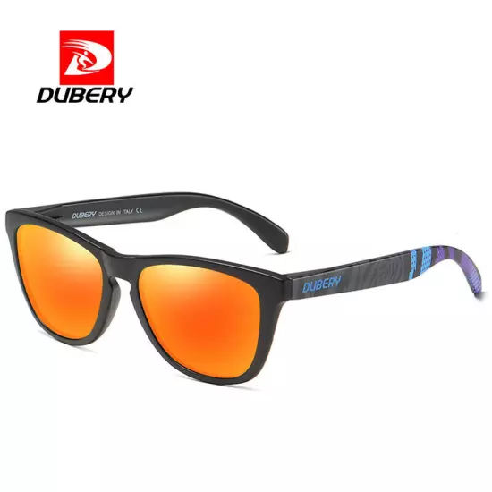 DUBERY Polarized Sunglasses For Women Men Classic Square Glasses Driving UV400