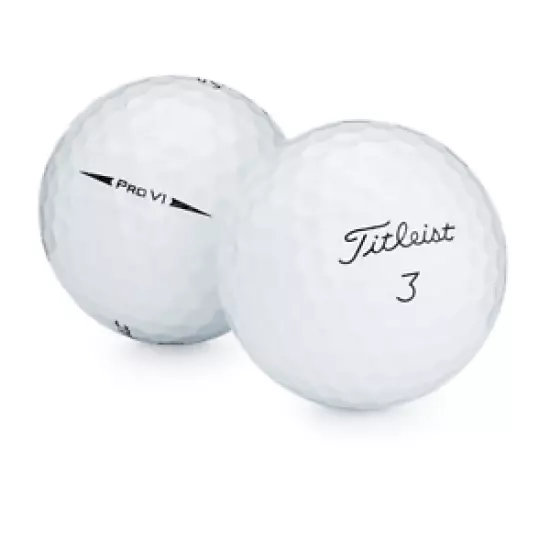 48 Titleist Pro V1 2018 Used Golf Balls / Mint AAAAA / Free Shipping