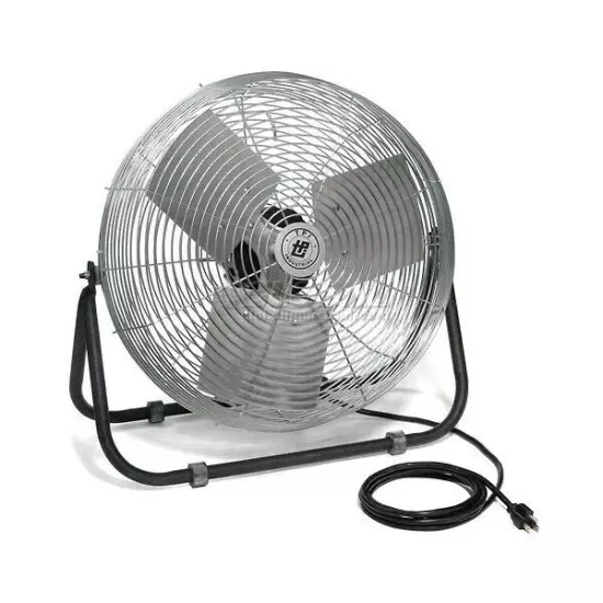 TPI F24-TE 24" Industrial Workstation Floor Fan 1/8 HP, 3 Speed, 120V