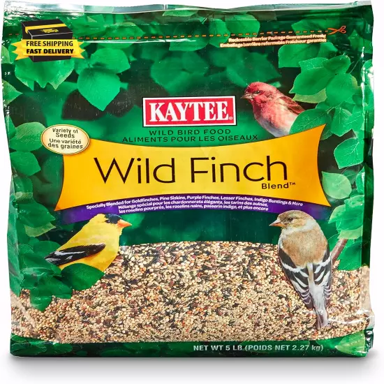 Wild Bird Finch Food Blend, 5 Lb ⭐️⭐️⭐️⭐️⭐️