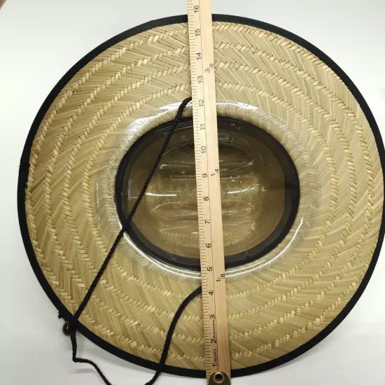 Straw Cowboy Sun Hat Unisex Large Festival Stagecoach Concert Rodeo Gardening