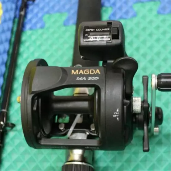 Okuma Classic Pro Trolling Combo 8'6" Rod MA30D Reel Chr Tip CPDR-86CT-MA30D 2PK