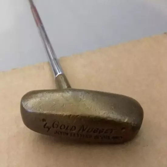 John Letters Scotland Gold Nugget Master Model Series 35.5" Putter Steel Golf