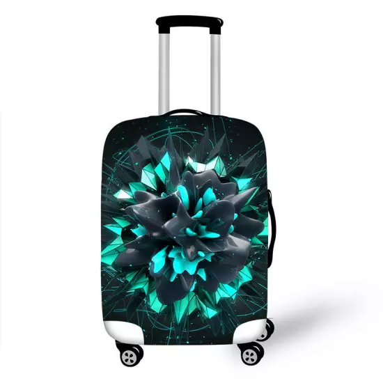 Colorful Luggage Suitcase Protector Cover Elastic Anti- Dust Scratch Case Bag