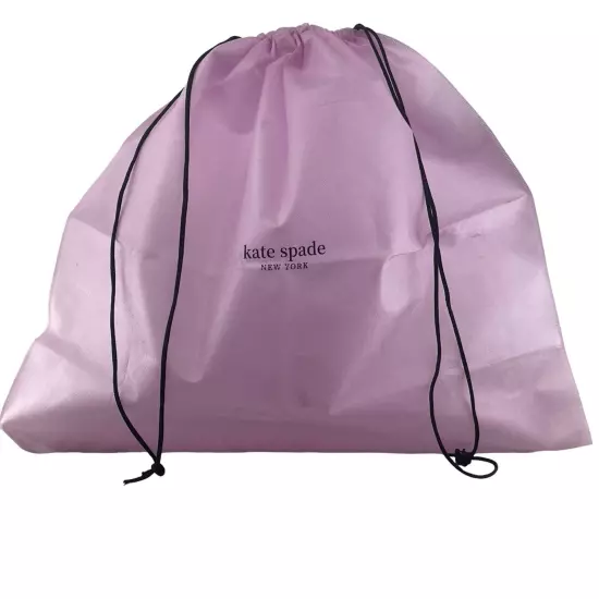 Kate Spade Large Pink Dust Bag Drawstring Handbag Accessory New York