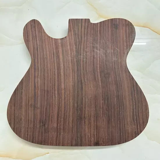 UNFINISHED INDIAN ROSEWOOD BODY TELECASTER GUITAR SAME ITEM