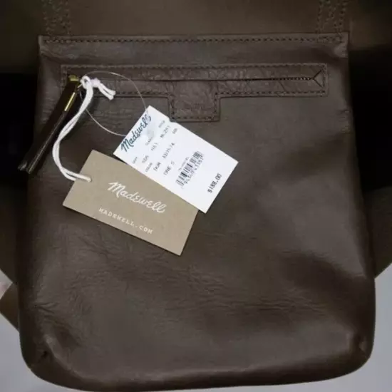 NEW Madewell Transport Tote: Suede Inset Edition