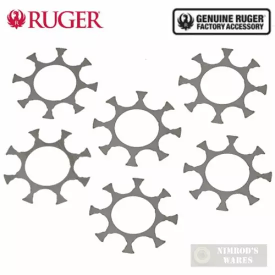 Ruger Super GP100 9mm 8-Round MOON CLIPS Speed Loader 6-pk 90719 FAST SHIP