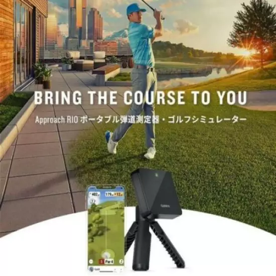 Garmin Approach R10 Golf Launch Monitor Compact ballistics measuring instrument