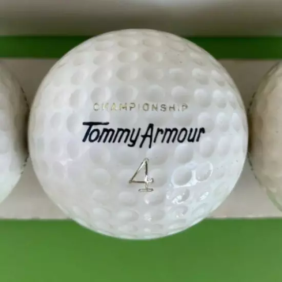 12 Vintage Tommy Armour Championship Worthington Golf Balls 1964 Unused