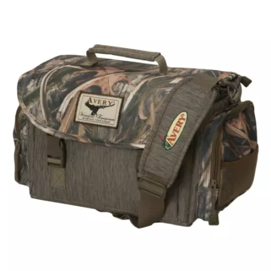 Avery Finisher 2.0 Blind Bag Mossy Oak Habitat Camo Duck Floating Gear Pack