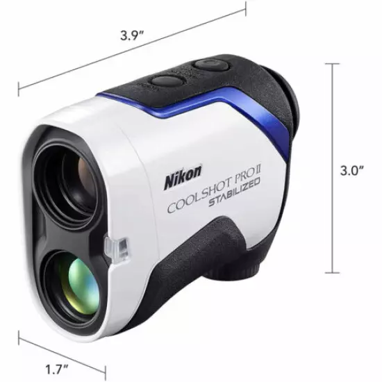 Nikon 6x21 CoolShot Pro II Stabilized Laser Rangefinder