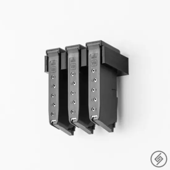 Fits Glock Mag 36 Wall Mount 3x - Display Storage Rack - Spartan Mount™