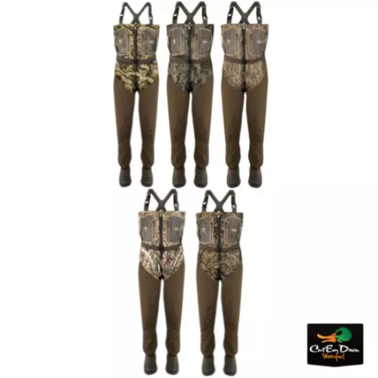 DRAKE WATERFOWL FRONT ZIP GUARDIAN ELITE 4-LAYER WADER WITH TEAR AWAY LINER