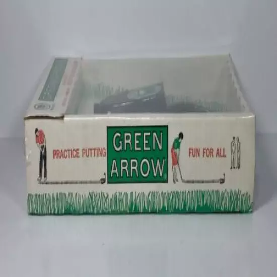 VTG Electric Golf Putting Cup 19th Hole Green Arrow 1980s Made In USA Retro NOS