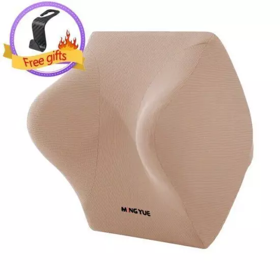 Car Neck Pillow Car Seat Lumbar Headrest Support Waist Neck Pillow Back Support