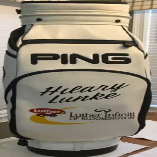 2003 U. S. Women’s Open champion Hilary Lunke's “PING S i3 plus” Golf Bag 