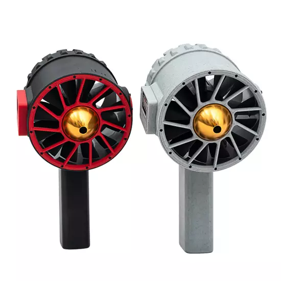 12 Blade Fan Set Violent Turbine Fan Industrial Dust Blower Turbofan Black E4