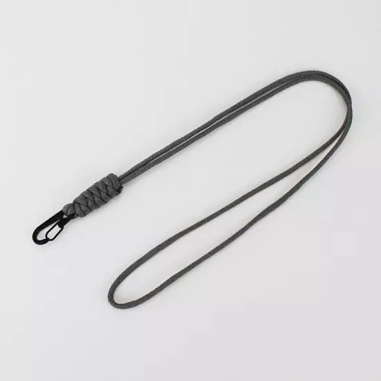 Strong Rope Neck/Wrist ID Lanyard Metal Clip For Keys ID Card Pass Phone Holder