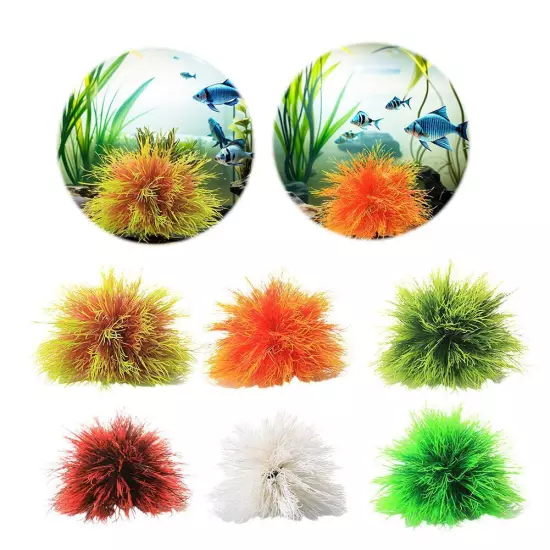 Fish Tank Landscape Decoration Artificial Aquatic Plastic Plants Aqua