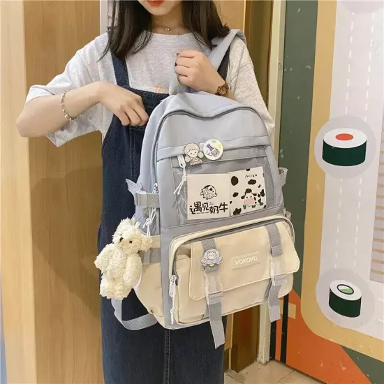 Women Backpack School Bag Teenager Girl Student Bookbag Laptop Travel Bagpack