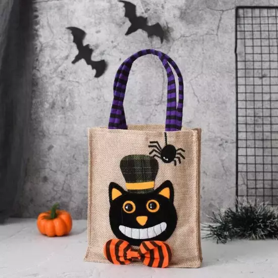 Halloween Gift Non woven Handbag Candy Bag Ghost Festival Pumpkin Accessories