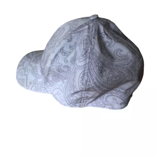 VICE Golf Hat Cap Gray Paisley Design Flex Fitted Men’s Size Small