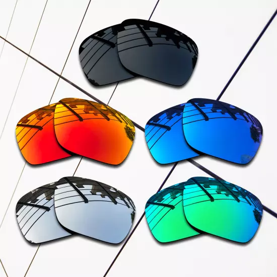 TRUE POLARIZED Replacement Lenses for-Oakley Fuel Cell OO9096 Multi-Colors