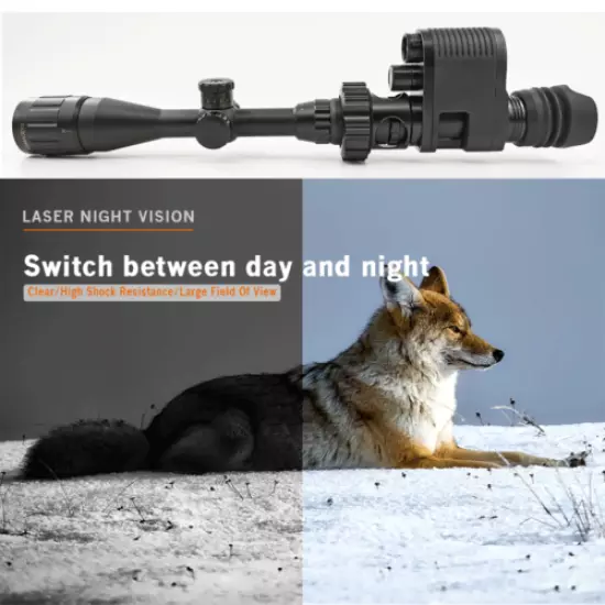 Integrated Hunting Camera Night Vision Scope for Rifle Optical Sight Telescope