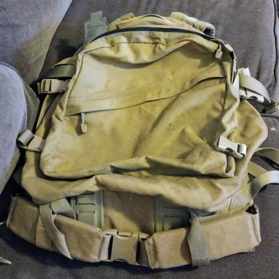 Oldgen Blackhawk Tactical Tan/Khaki Military 3-Day Assault Pack Jump Backpack