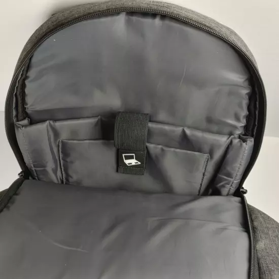 Star Cloud Backpack for 15.6 inch Laptop Water Repellant USB Port - Grey USED