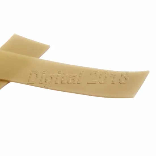 20pcs Super Strong Golden Flat Rubber Band For Slingshot Catapult Replace Acc.