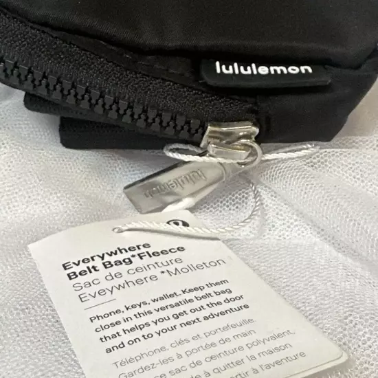 Lululemon Athletica Everywhere Women's Belt Bag- Black -BRAND NEW! Tags Attached