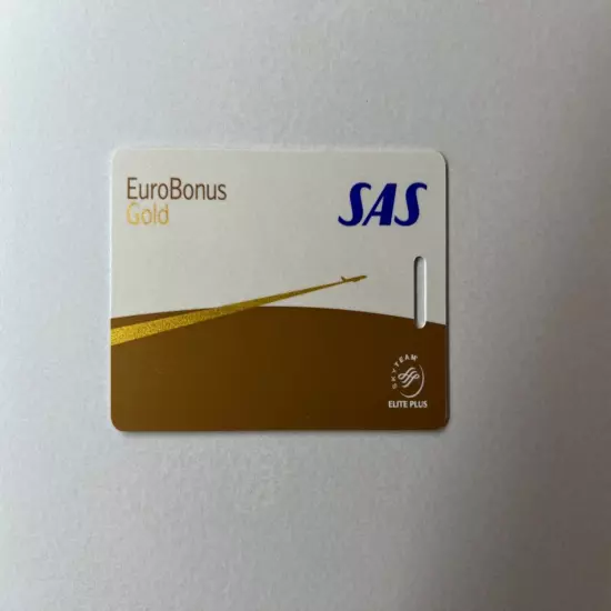 New - Scandinavian Airlines (SAS) - SkyTeam Elite Plus - Luggage Bag Tag