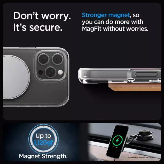 Spigen Ultra Hybrid MagFit Phone Case for iPhone 16 Pro Max/ 16 Pro/ 16 Plus/ 16