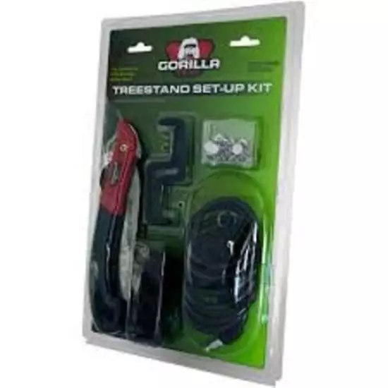 Gorilla Gear Compact Trimming Saw Treestand Set up kit Turkey Blind Deer Hunting