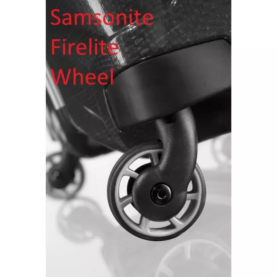 Samsonite Luggage Firelite Black Label Replacement Part Spinner Wheel Large