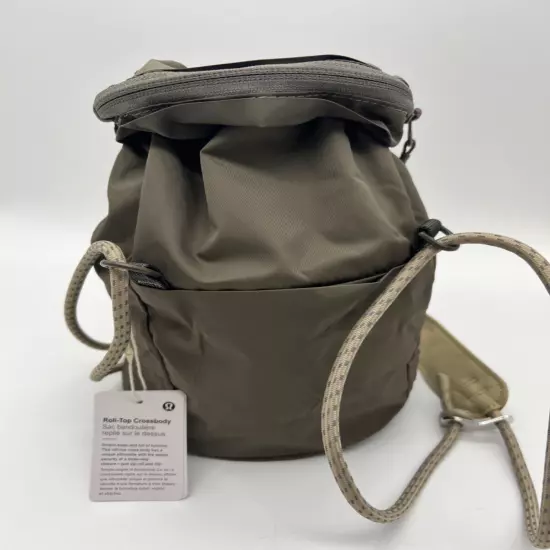 NWT Unisex LULULEMON ROLL-TOP CROSSBODY Adjustable Strap Length US Small