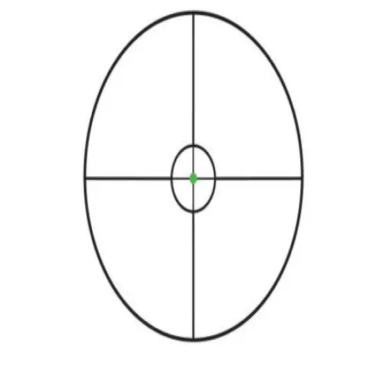 Trijicon AccuPoint 1-6x24mm Circle-Cross Crosshair w/ Green Dot TR25-C-200086