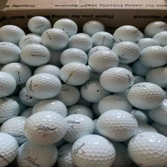 50-200 Used Golf Balls Assorted Mint Condition Select Brand, Quantity, Quality