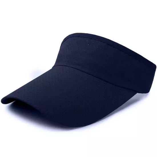 Sun Visor Adjustable Sports Hat Tennis Golf Headband Cap Women Men Visor