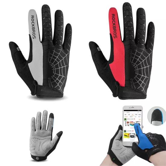 Motorcycle Gloves for Men Women Motorbike Riding Touchscreen Full Finger Gloves