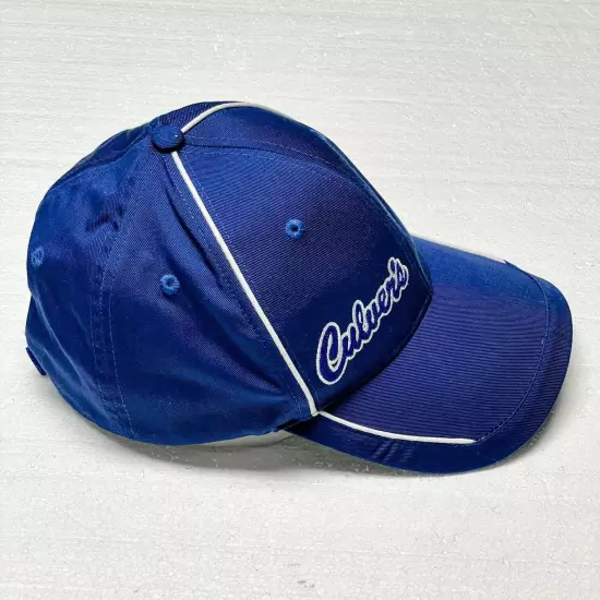 Culver's Employee Cap Hat Men's One Size Blue Butter Burgers Strapback