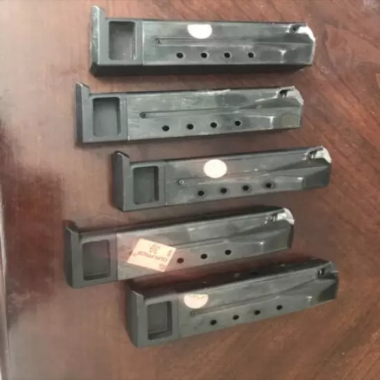 Ruger 9mm 10rd Magazine X5 Magazines Lot